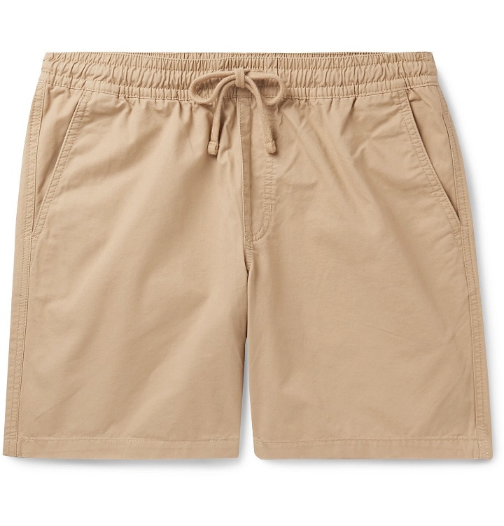 Photo: Vans - Range Cotton-Twill Drawstring Shorts - Neutrals