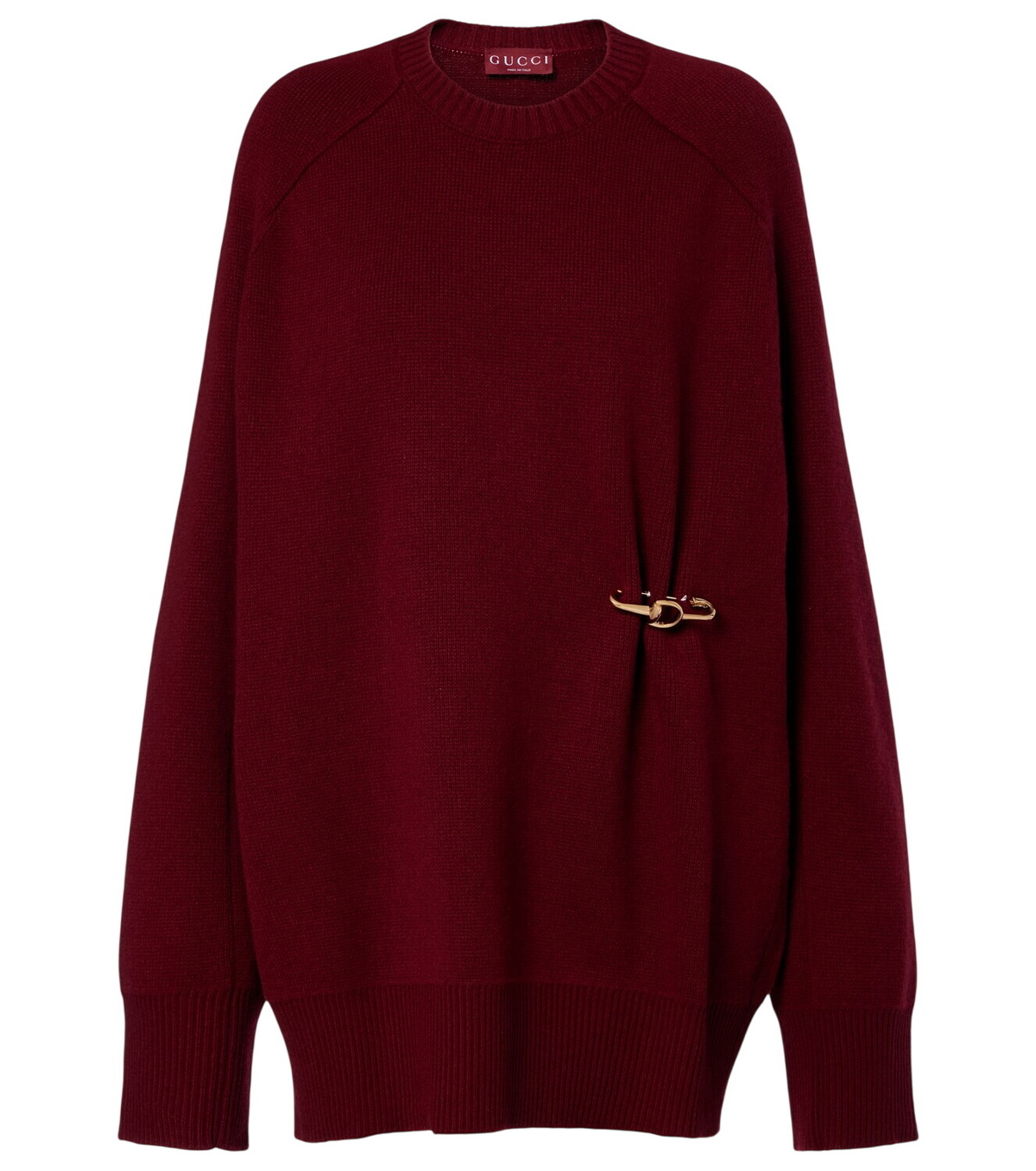 Gucci Off-White Jacquard GG Apple Sweater Gucci