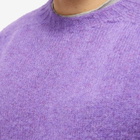 Howlin by Morrison Men's Howlin' Birth of the Cool Crew Knit in Purple Lover