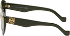 LOEWE Khaki Retro Screen Sunglasses