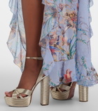 Aquazzura Sundance leather platform sandals