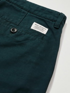 Norse Projects - Aros Heavy Straight-Leg Organic Cotton Trousers - Green