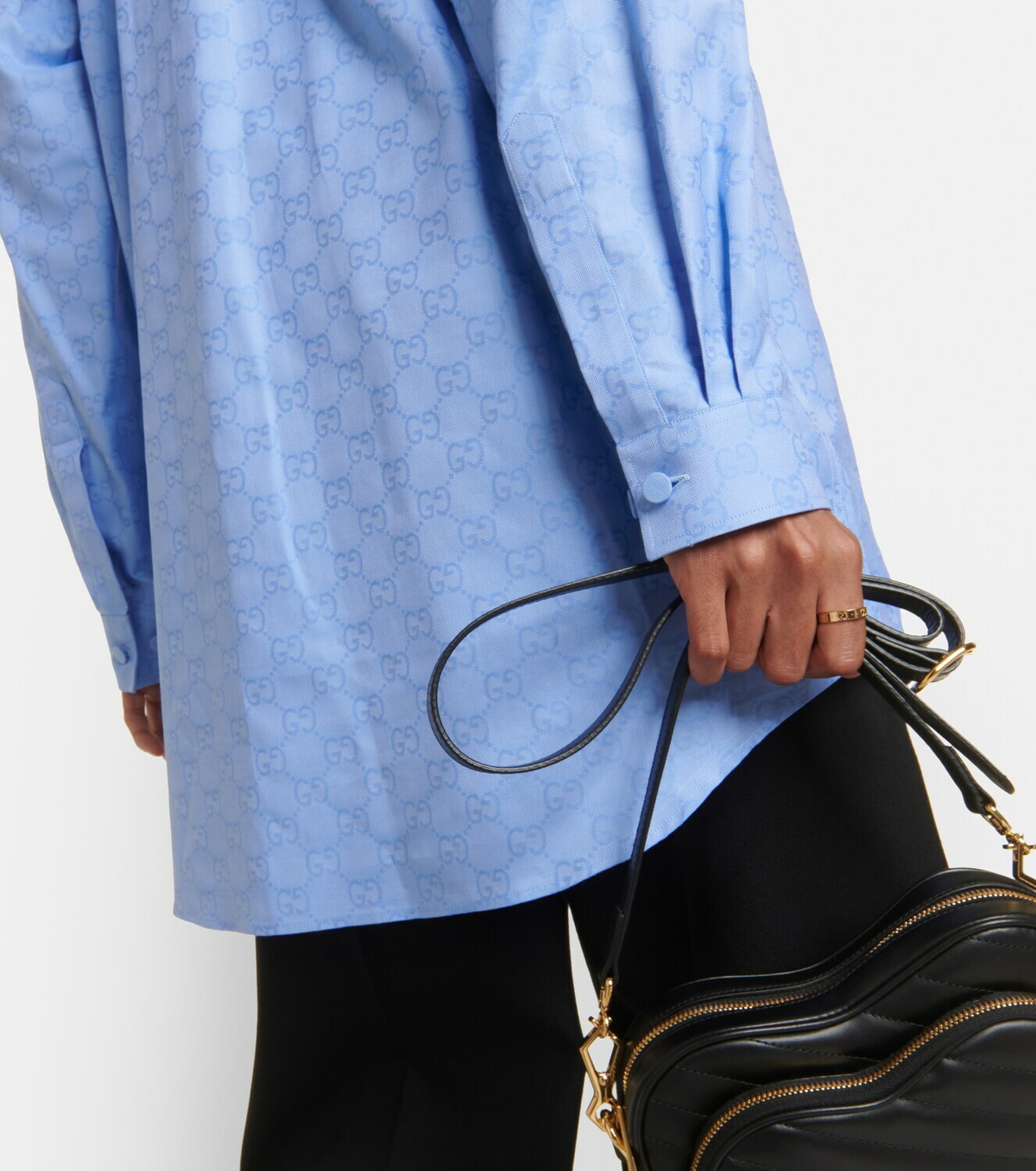 Gucci GG oversized cotton shirt Gucci