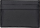 Dolce&Gabbana Black Calfskin Raised Logo Card Holder