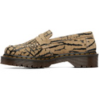 Dr. Martens Beige Delapre Suede Loafers