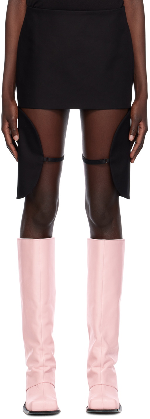 FIDAN NOVRUZOVA Black Afa Miniskirt