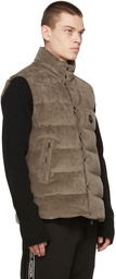 Moncler Brown Tib Vest