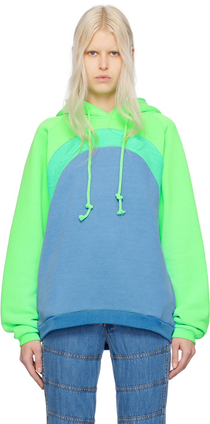 トップス ERL Off-White Logo Hoodie ERL Off-White Varsity Zip-Up Hoodie ERL