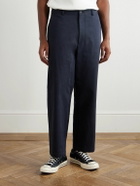 A.PRESSE - Type.3 Tapered Cotton-Twill Chinos - Blue
