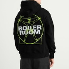 Pleasures Men's x Boiler Room Workman Hoodie in Black