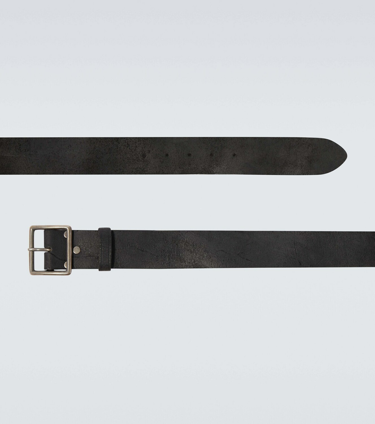 RRL Jones distressed leather belt