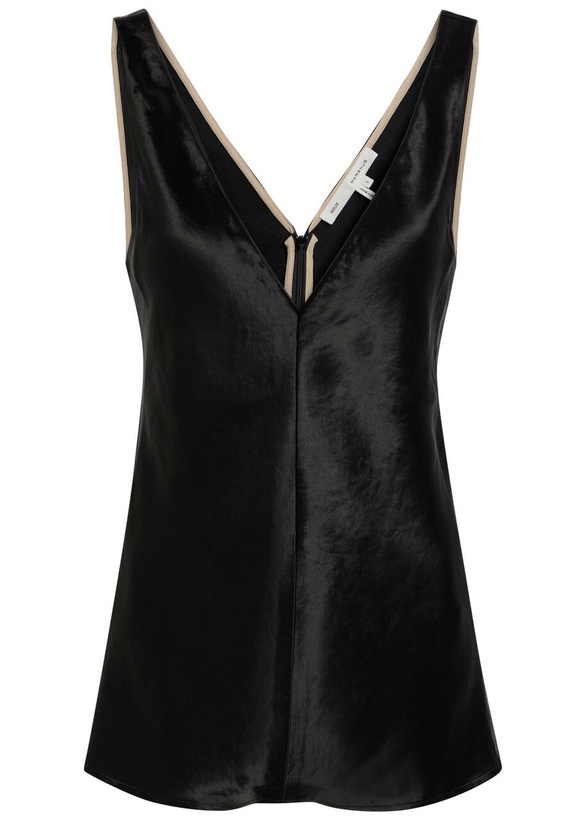 Photo: Agolde X Maria Mcmanus Satin top Black