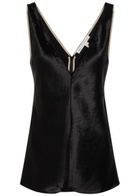 Agolde X Maria Mcmanus Satin top Black