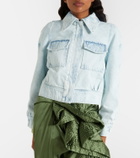 Dries Van Noten Cropped denim jacket