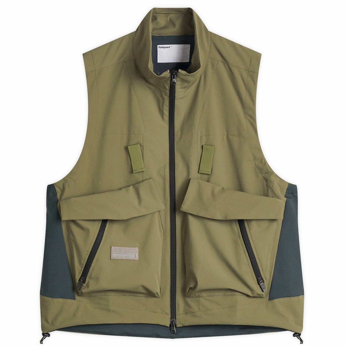 Poliquant Men's Packable Multiple Functions Vest in Olive