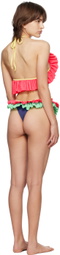 Emily Watson Multicolor Ruffle Bikini