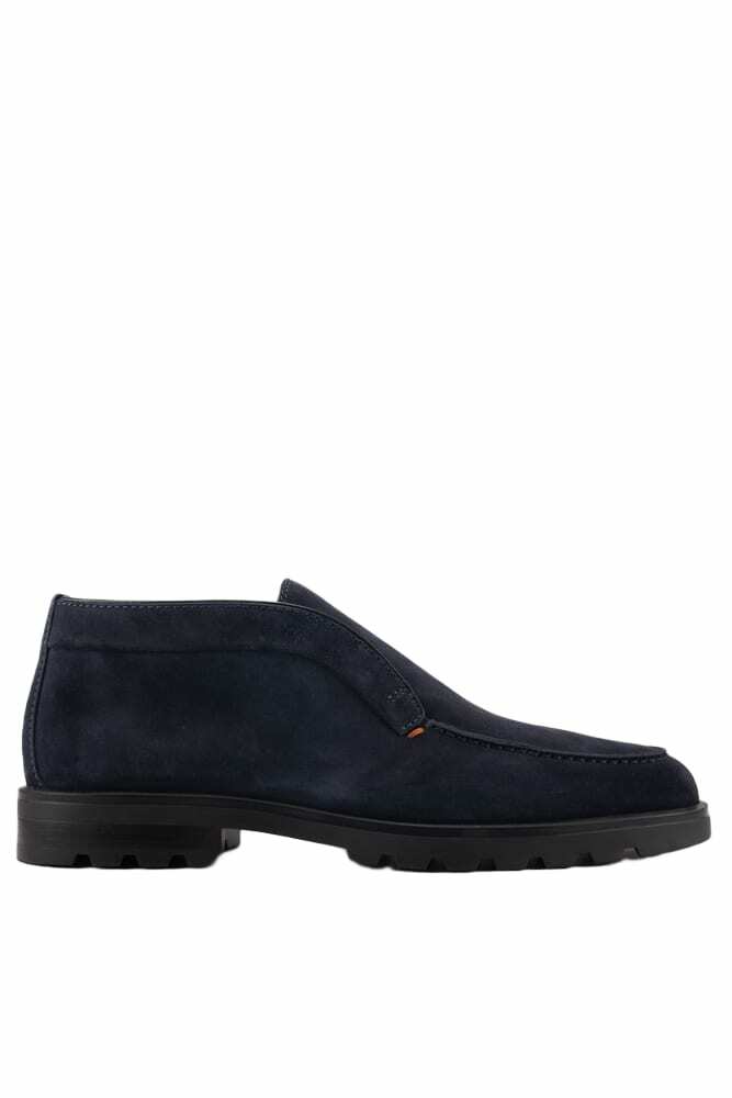 Santoni Detroit Rock Suede Ankle Boots