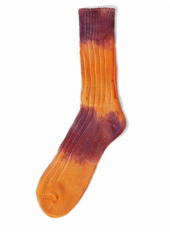 Photo: Stain Shade x Decka Socks - Tie Dye Socks in Purple