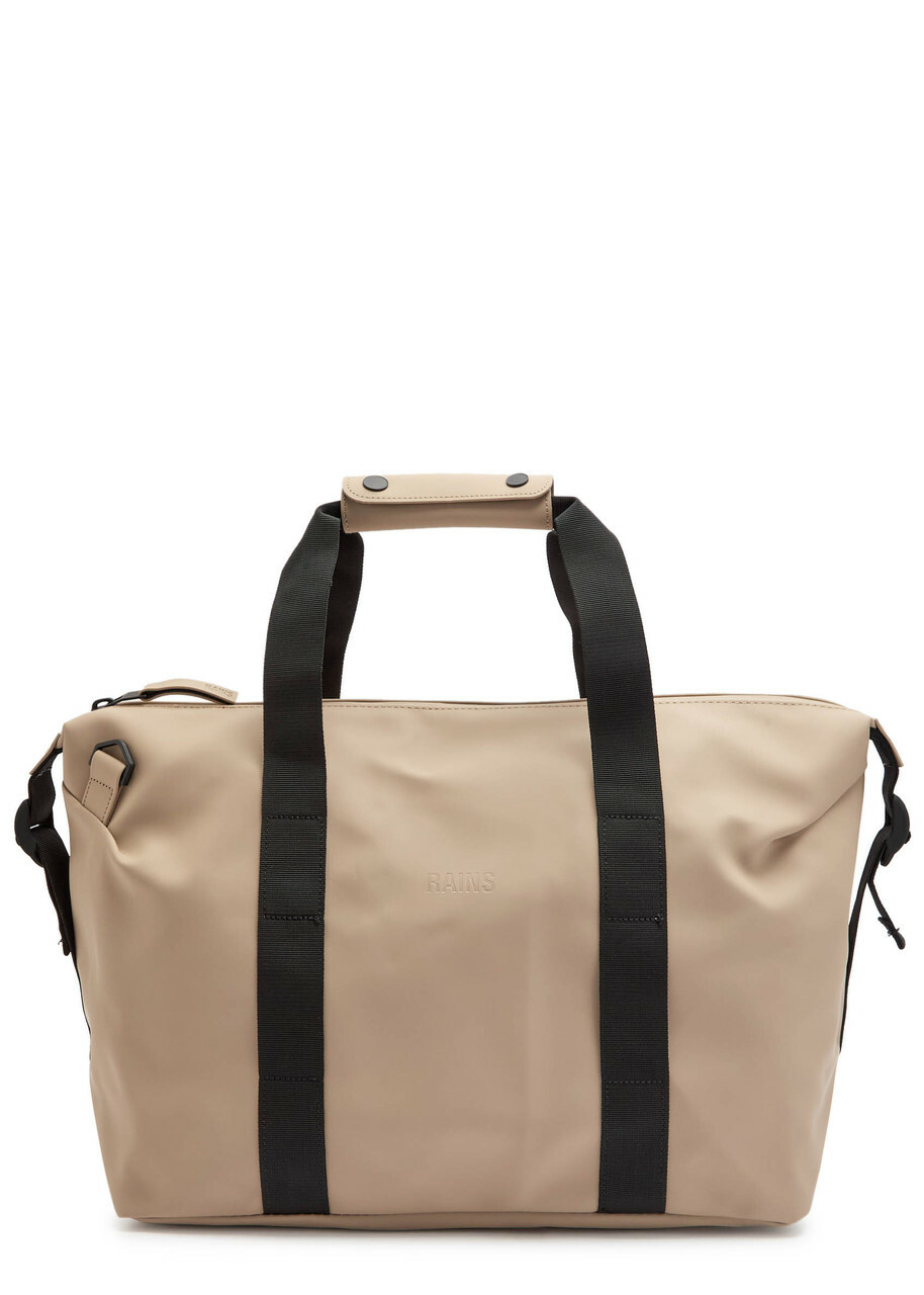 Rains Hilo Weekend Small Rubberised Holdall - Beige - One Size