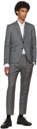 Thom Browne Gray 4-Bar Blazer