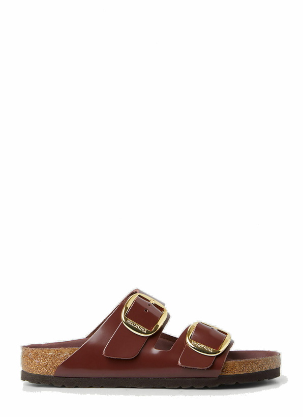 Photo: Arizona Big Buckle Sandals in Brown