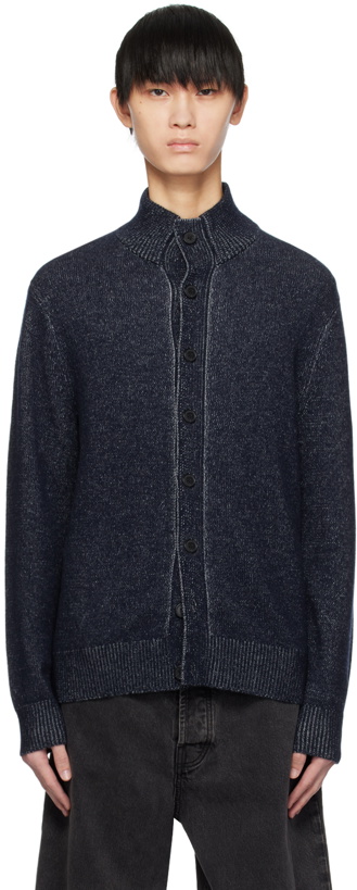 Photo: Theory Navy Wilfred Cardigan