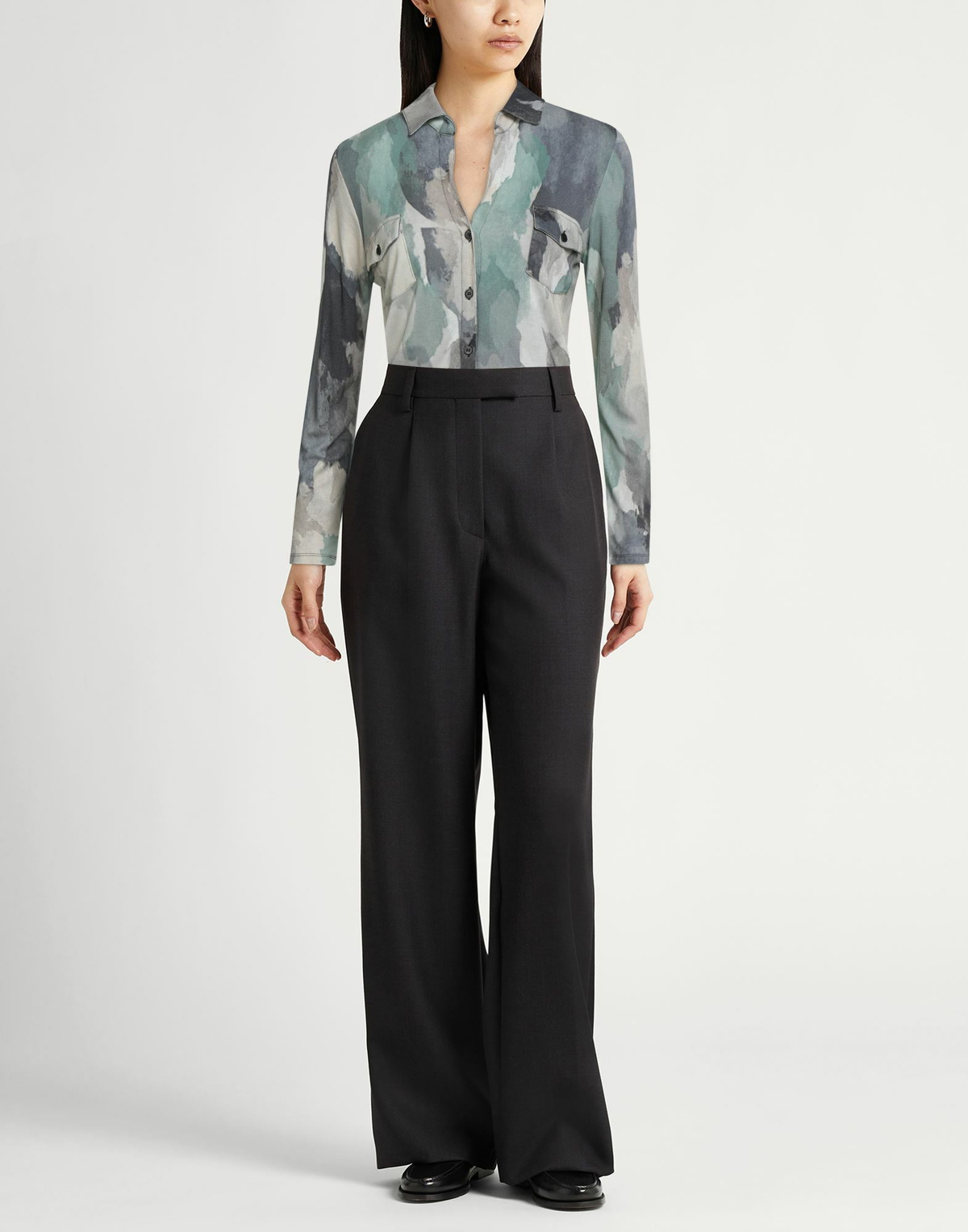 Majestic Filatures Womens Shirt in Sage green