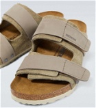 Birkenstock Uji nubuck and suede sandals