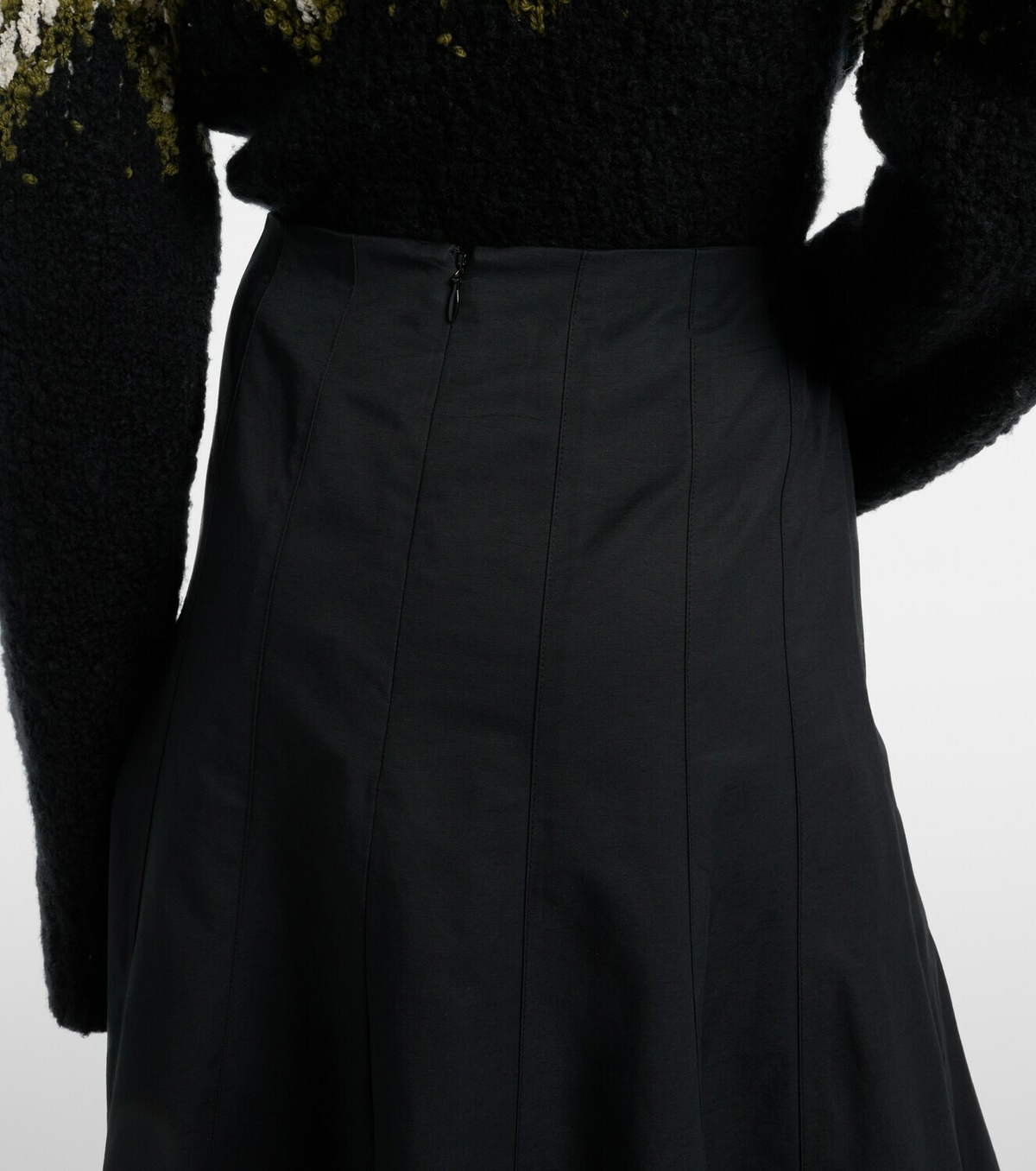 Proenza Schouler Heidi cotton-blend midi skirt