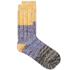 Thunders Love Men's Charlie Collection Sock in Yellow