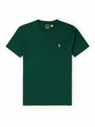 Polo Ralph Lauren - Logo-Embroidered Cotton-Jersey T-Shirt - Green