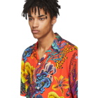 Paul Smith Red Hawaiian Print Shirt