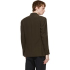 Loro Piana Brown Double-Breasted Blazer