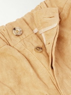 Federico Curradi - Straight-Leg Linen Trousers - Neutrals