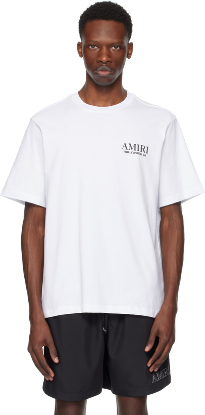 Photo: AMIRI White Bones Stacked T-shirt