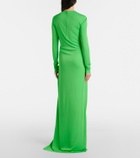 Tom Ford Cutout crêpe jersey gown