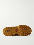 Nike - Air Humara Leather-Trimmed Mesh Sneakers - Yellow