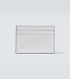 Loewe Anagram metallic leather card holder
