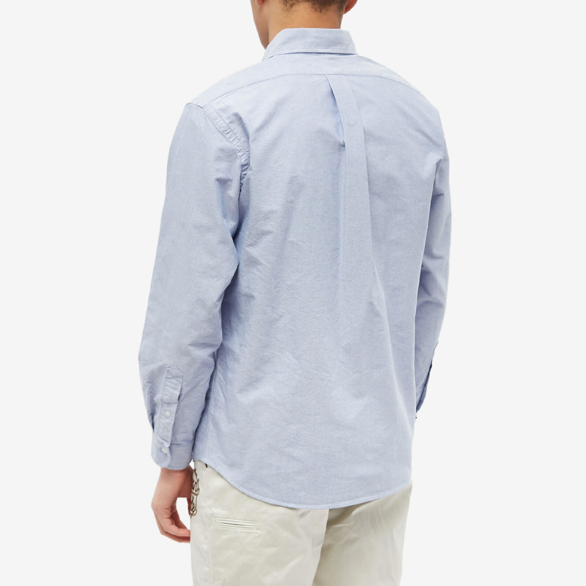 Human Made Men's Oxford Button Down Shirt in Blue Human Made