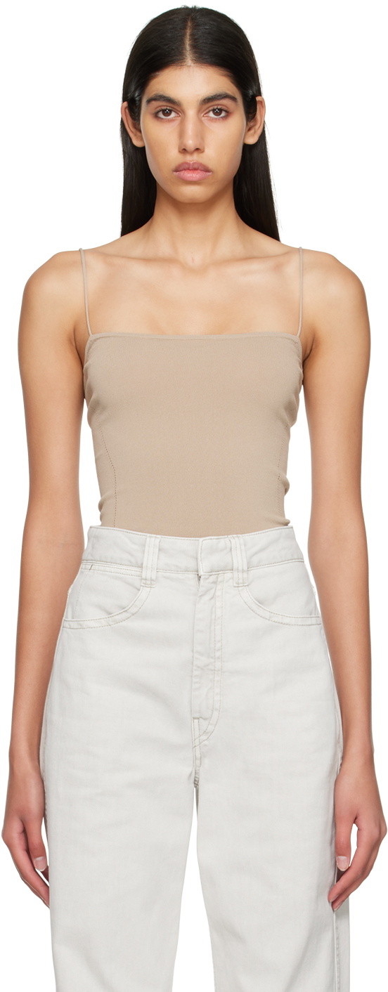 LEMAIRE Beige Darted Camisole Lemaire
