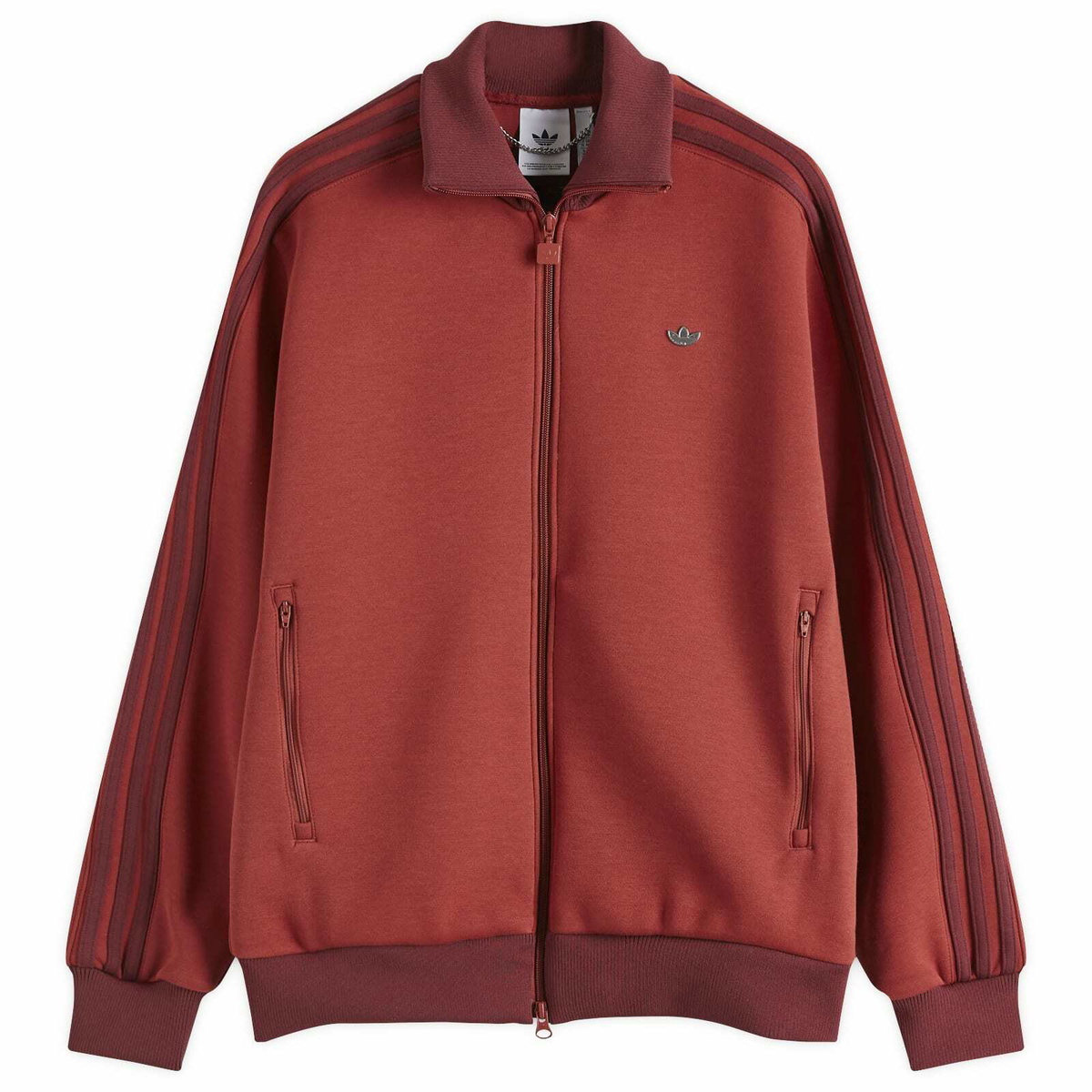 Adidas Prem Track Top in Preloved Ruby