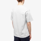 A.P.C. Men's Hermance Logo T-Shirt in Heathered Light Grey