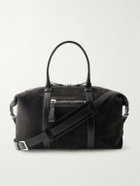 TOM FORD - Buckley Leather-Trimmed Suede Holdall