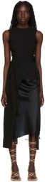 Rosetta Getty Black Split Apron T-shirt