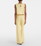 Asceno Aurelia linen wide-leg pants
