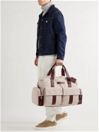 BRUNELLO CUCINELLI - Leather-Trimmed Canvas Holdall
