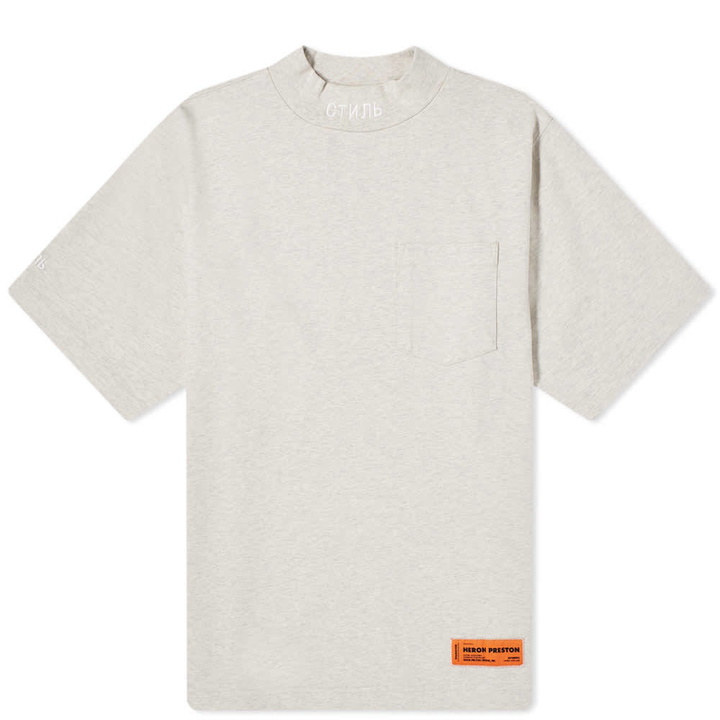 Photo: Heron Preston Turtleneck Pocket CTNMB Tee