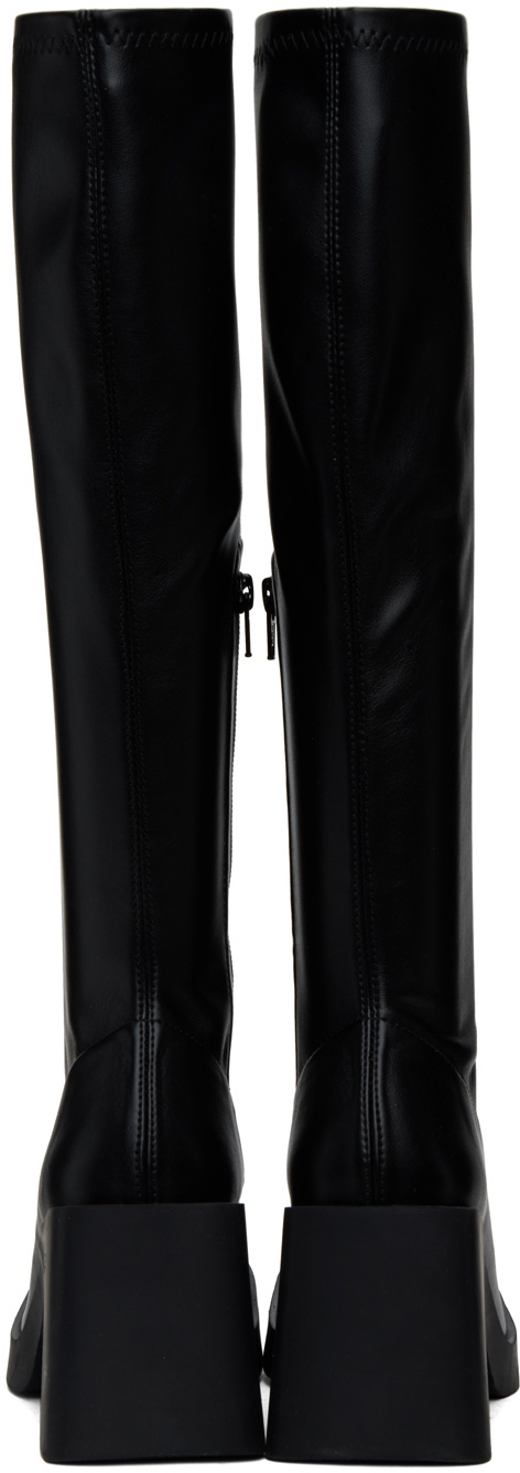 Justine Clenquet Black Chloe High Boots Justine Clenquet