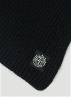 Compass Patch Scarf in Black