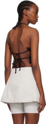 Kijun Black Shell Bra